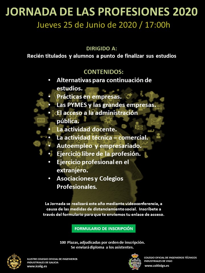 CARTEL JORNADA DE LAS PROFESIONES 2020