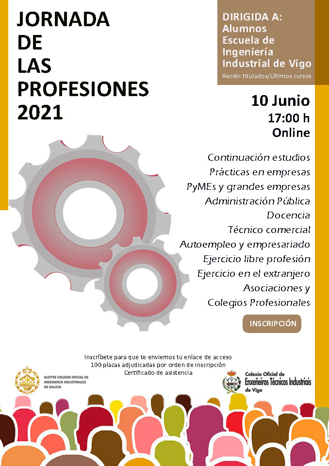CARTEL JORNADA DE LAS PROFESIONES 2021