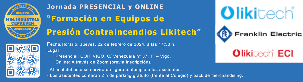 Cabecera Jornada PRESENCIAL y ONLINE PCI Likitech 1290 350 22 de febrero 2024