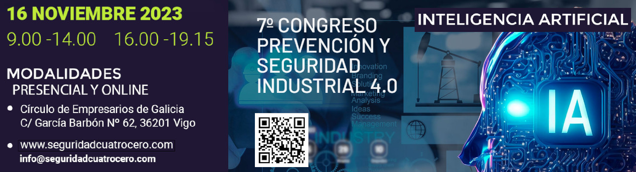 Slide 7º Congreso Internacional LA PREVENCIÓN Y LA SEGURIDAD INDUSTRIAL 4.0