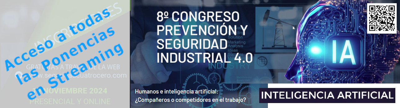 Slide PONENCIAS 8º Congreso Internacional LA PREVENCIÓN Y LA SEGURIDAD INDUSTRIAL 4.0