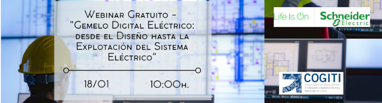 Slide Webinar Gratuito Gemelo Digital Eléctrico