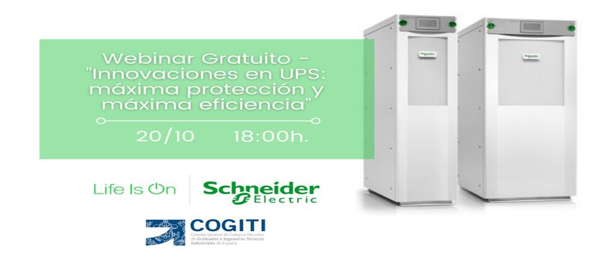 Slide Webinar Gratuito - Innovaciones en UPS máxima protección y máxima eficiencia