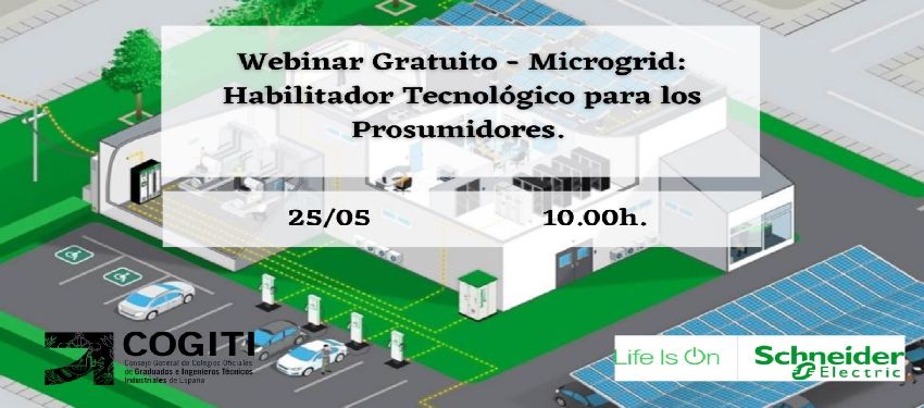 Slide Webinar Gratuito - Microgrid Habilitador Tecnológico Prosumidores